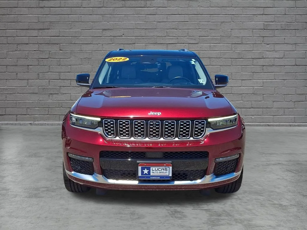 Used 2022 Velvet Red Pearlcoat Jeep Summit image 4
