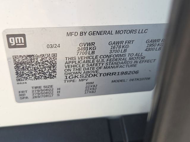 Used 2024 Summit White GMC Denali image 8