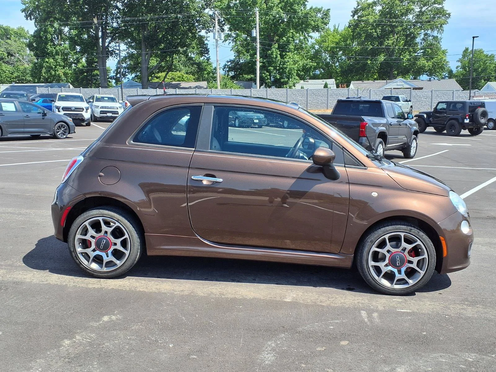 Used 2013 FIAT 500 Sport with VIN 3C3CFFBR0DT629281 for sale in Kirkwood, MO