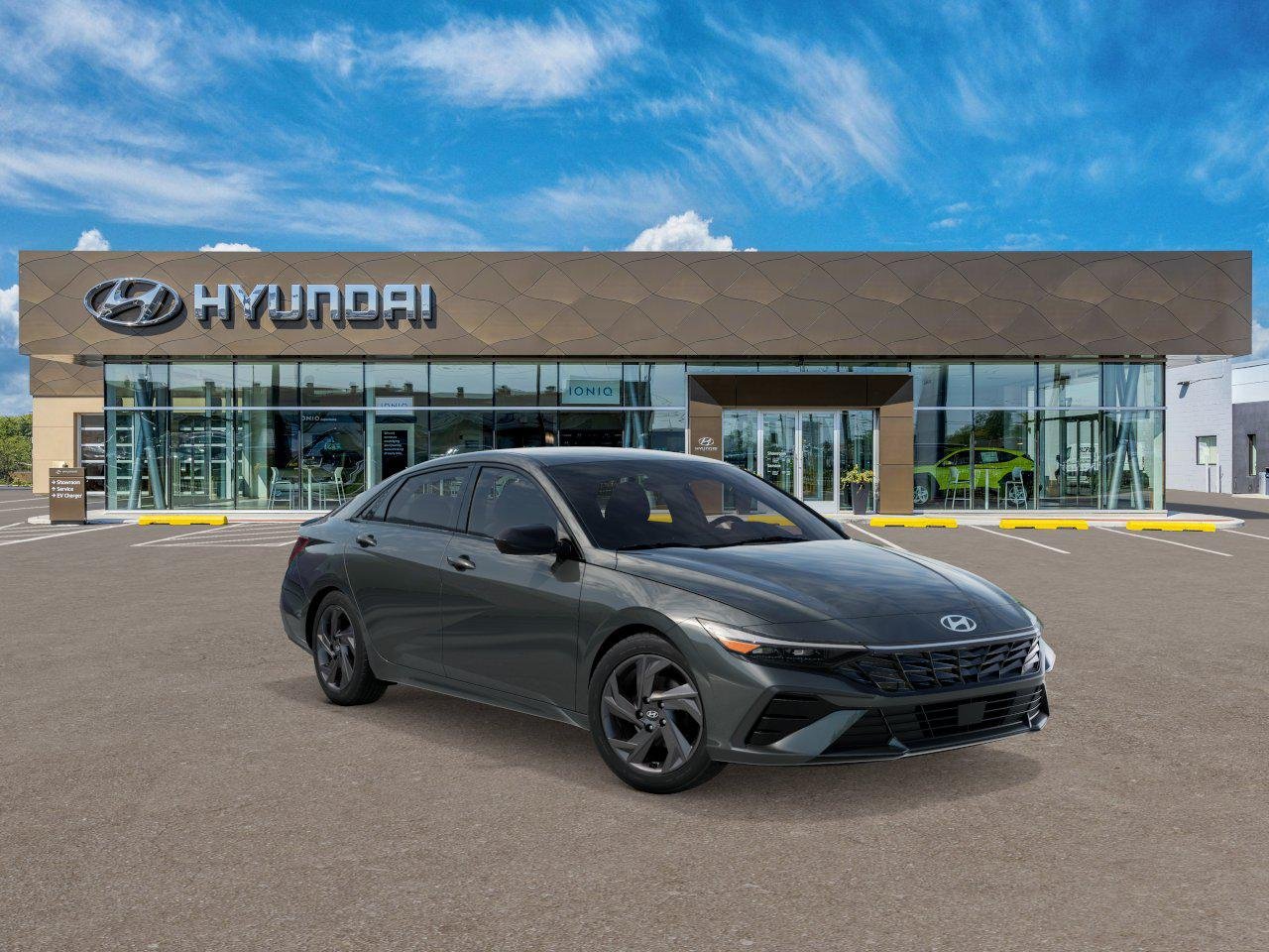 New 2026 Amazon Gray Hyundai SEL Sport image 2