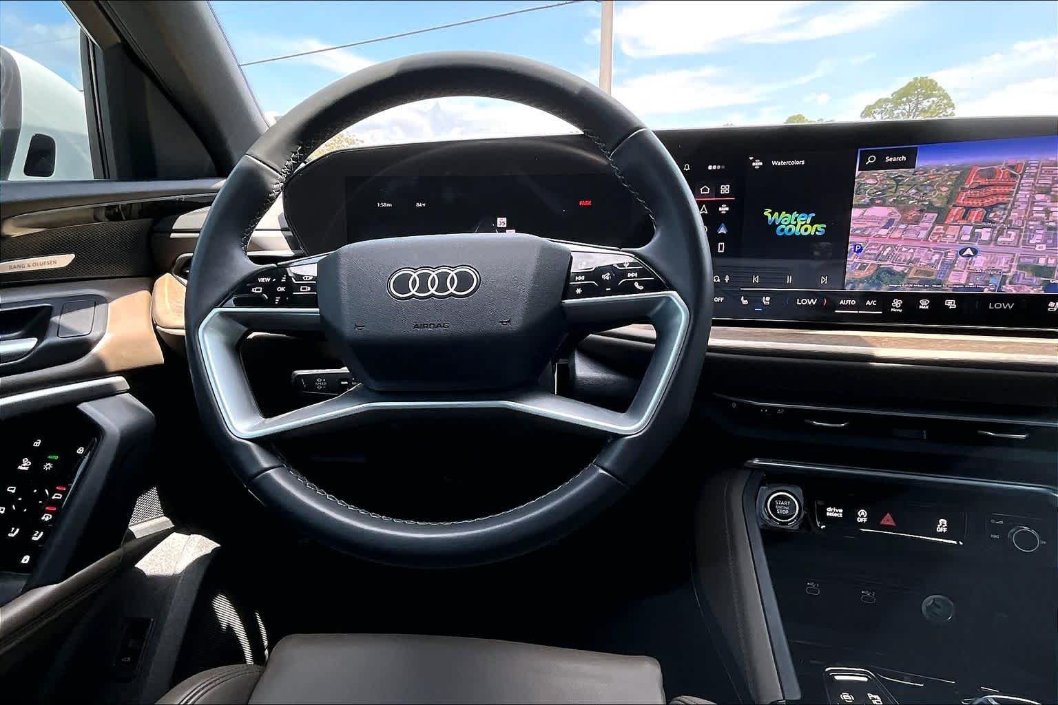 Used 2025 Glacier White Metallic Audi Premium Plus image 10