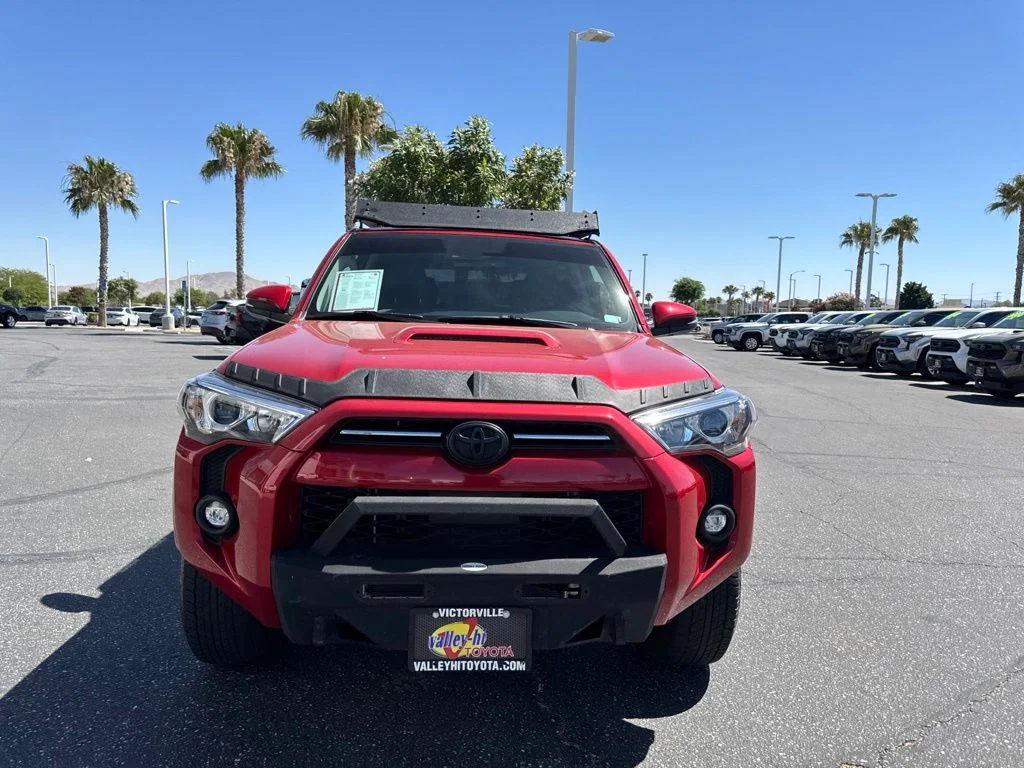Certified Used 2024 Red Toyota TRD Off-Road Premium image 3