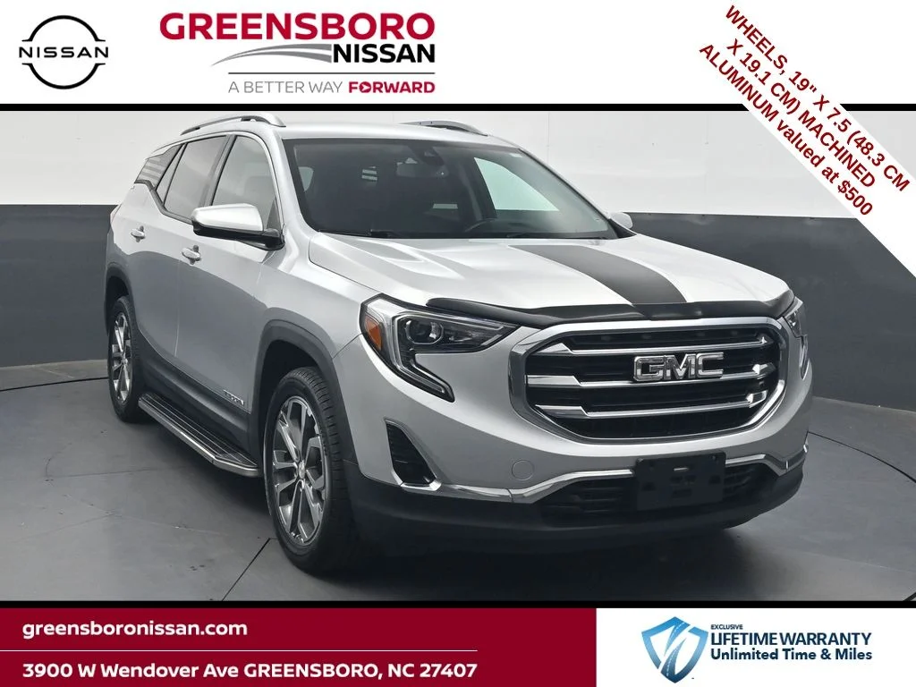 Used 2021 Silver GMC SLT image 1
