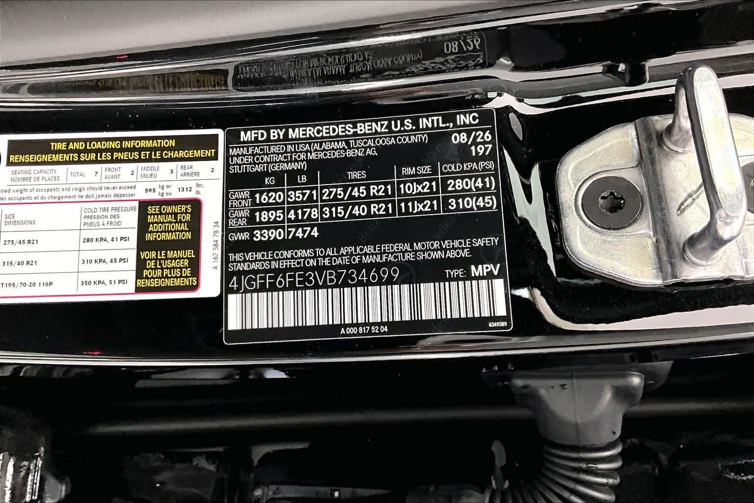 New 2027 Obsidian Black Metallic Mercedes-Benz GLS 450 image 23