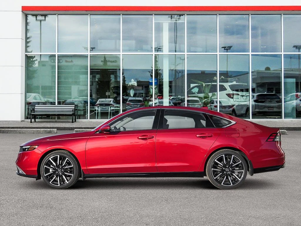 New 2026 Radiant Red Metallic Honda TOURING Touring comfort. Hybrid intelligence. image 3