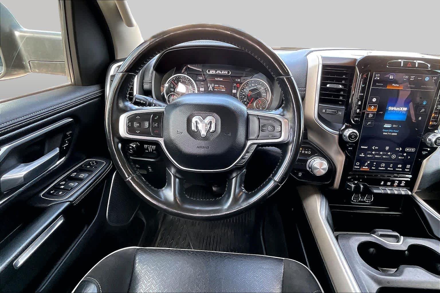 Used 2022 Granite Crystal Metallic Clearcoat Ram Laramie image 6
