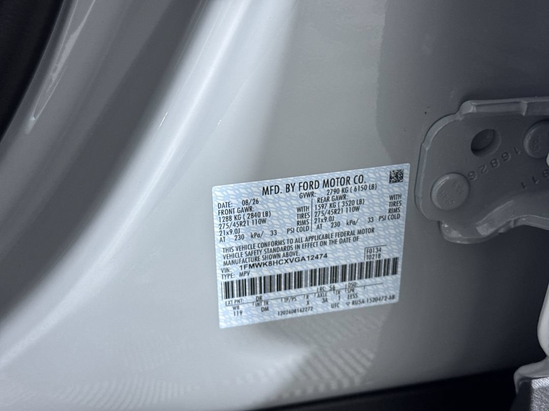 New 2027 Avalanche Gray Ford Platinum image 12
