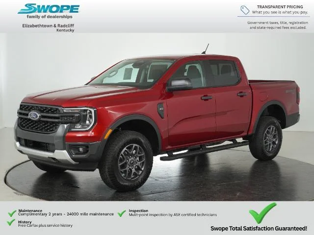 New 2026 Ruby Red Metallic Tinted Clearcoat Ford XLT image 38