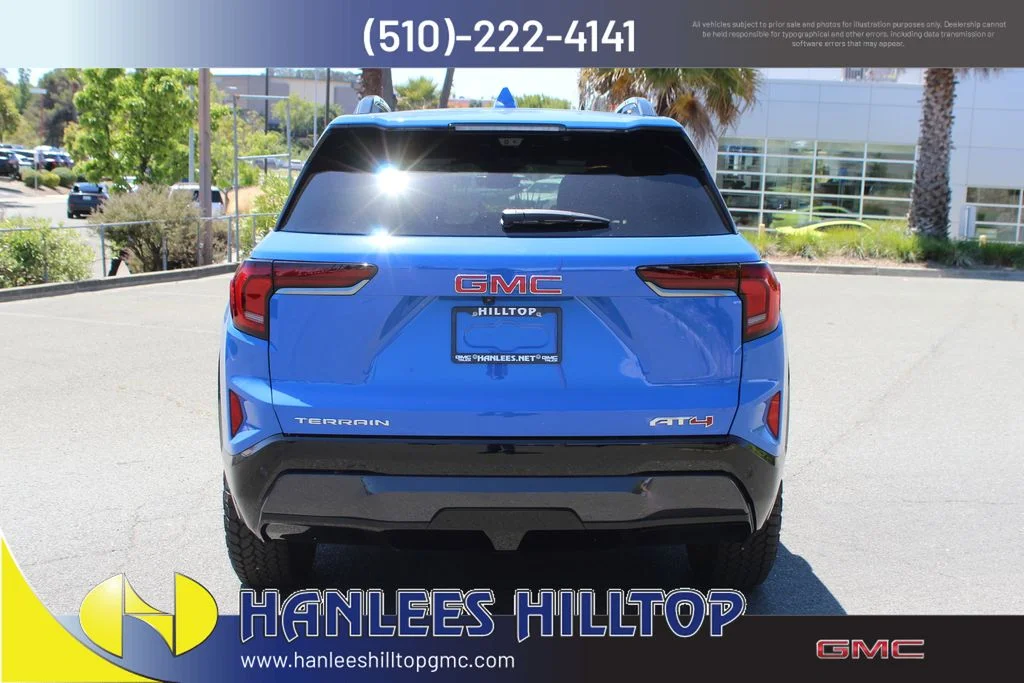 New 2026 Blue GMC AT4 image 8