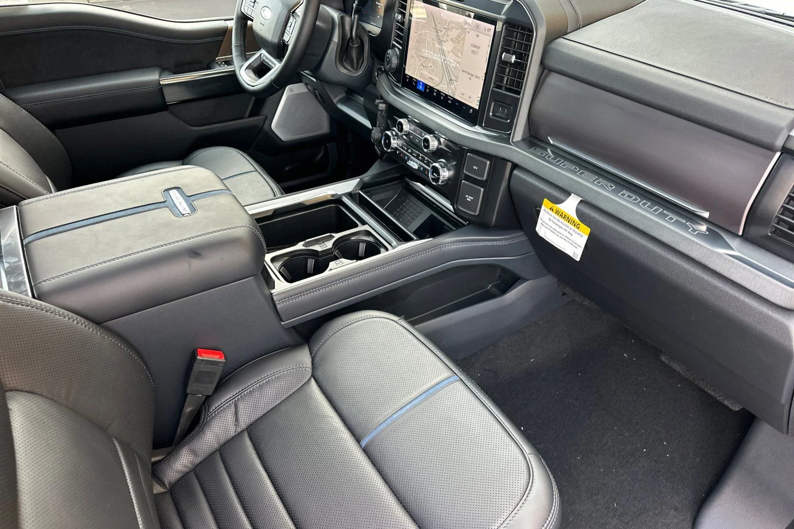 New 2026 Glacier Gray Metallic Tri-Coat Ford F-350® Platinum® image 14