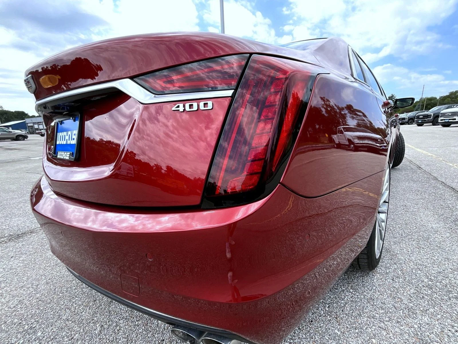Used 2020 Red Cadillac 3.6L Premium Luxury image 28