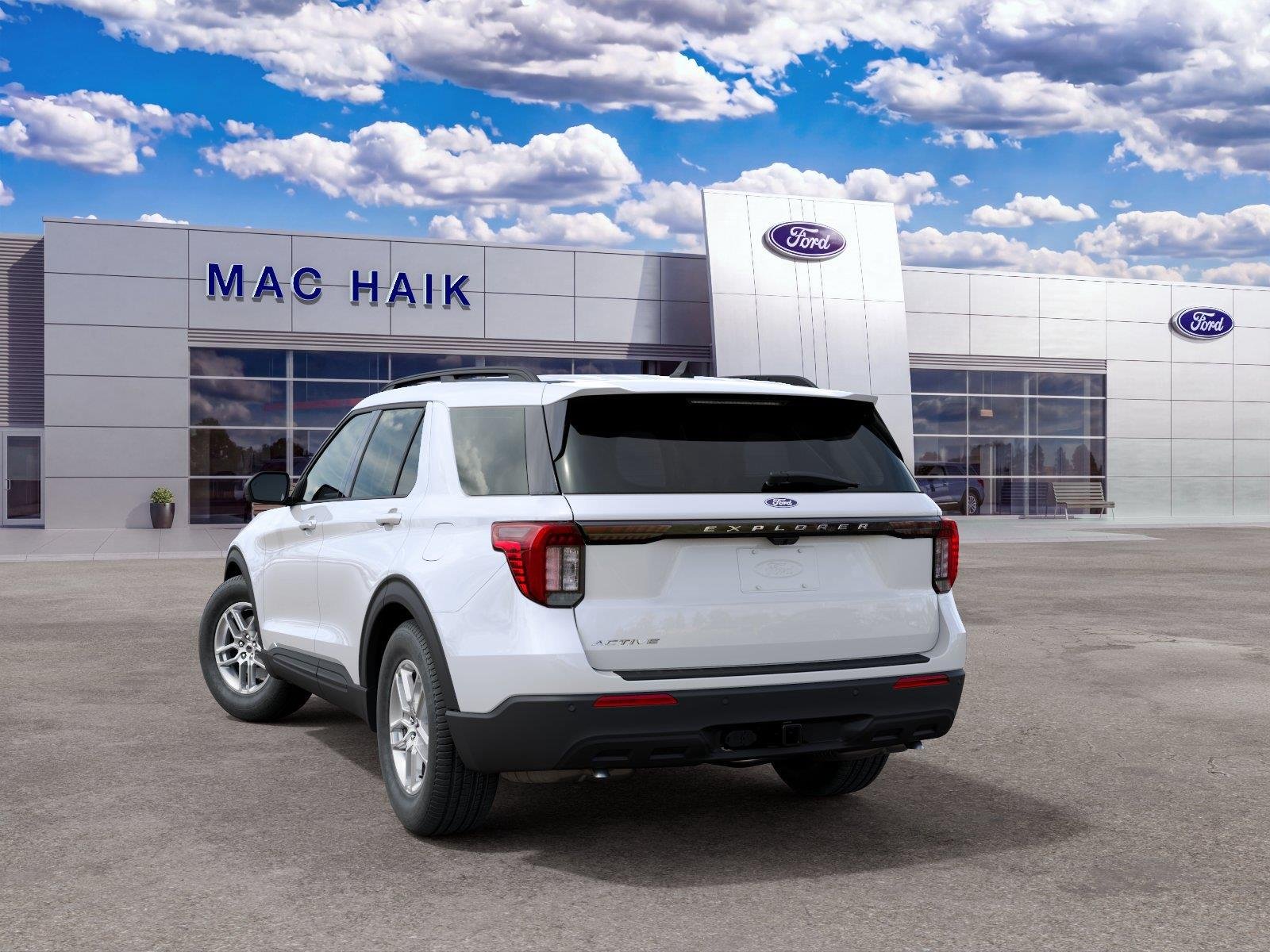 New 2027 Star White Metallic Tri-Coat Ford Active image 8