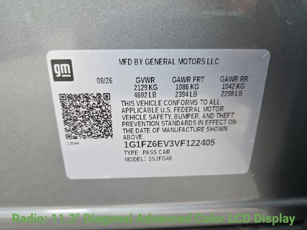 New 2027 Gray Chevrolet RS image 24