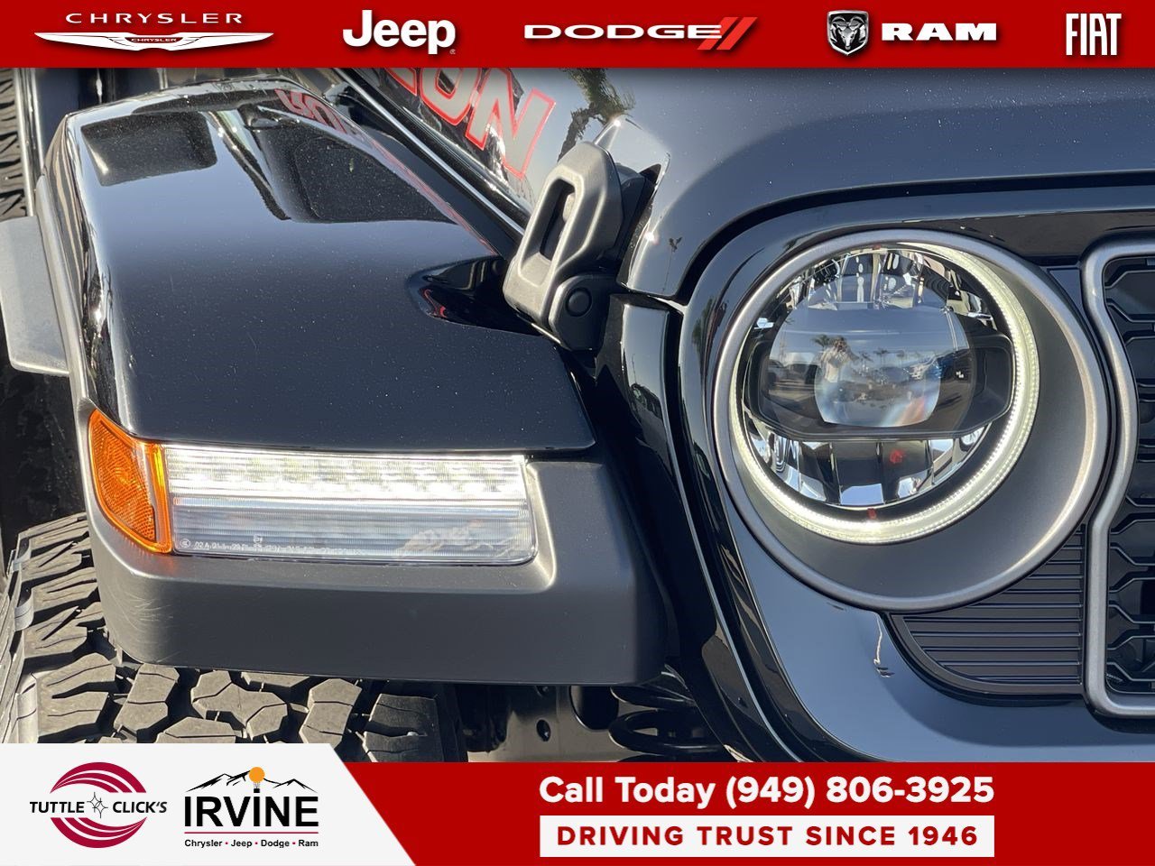 Used 2026 Black Clearcoat Jeep Rubicon X image 7