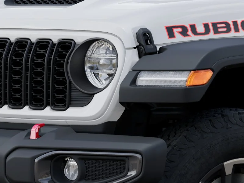 New 2026 Bright White Clear-Coat Exterior Paint Jeep Rubicon image 38