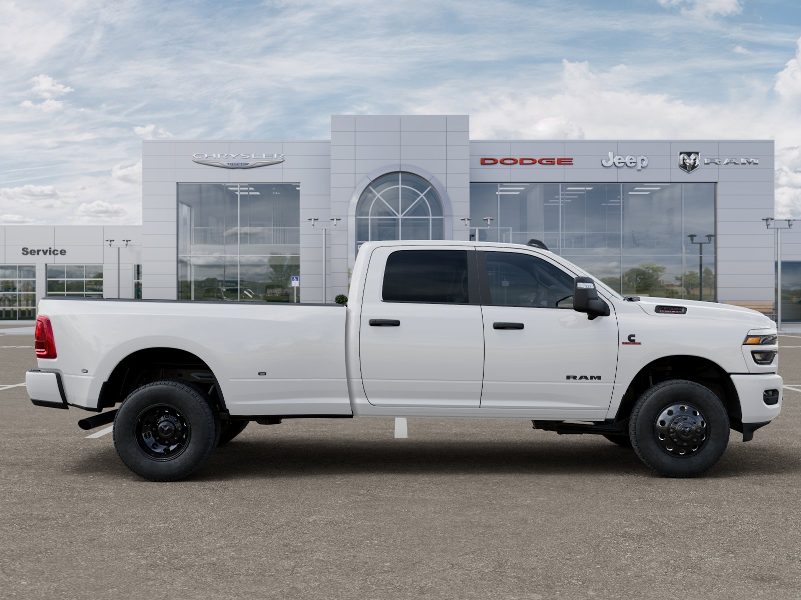 New 2026 Bright White Clearcoat RAM Big Horn image 27