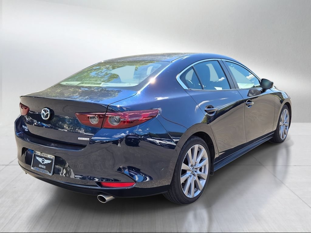 Used 2021 Deep Crystal Blue Mica Mazda Preferred image 3
