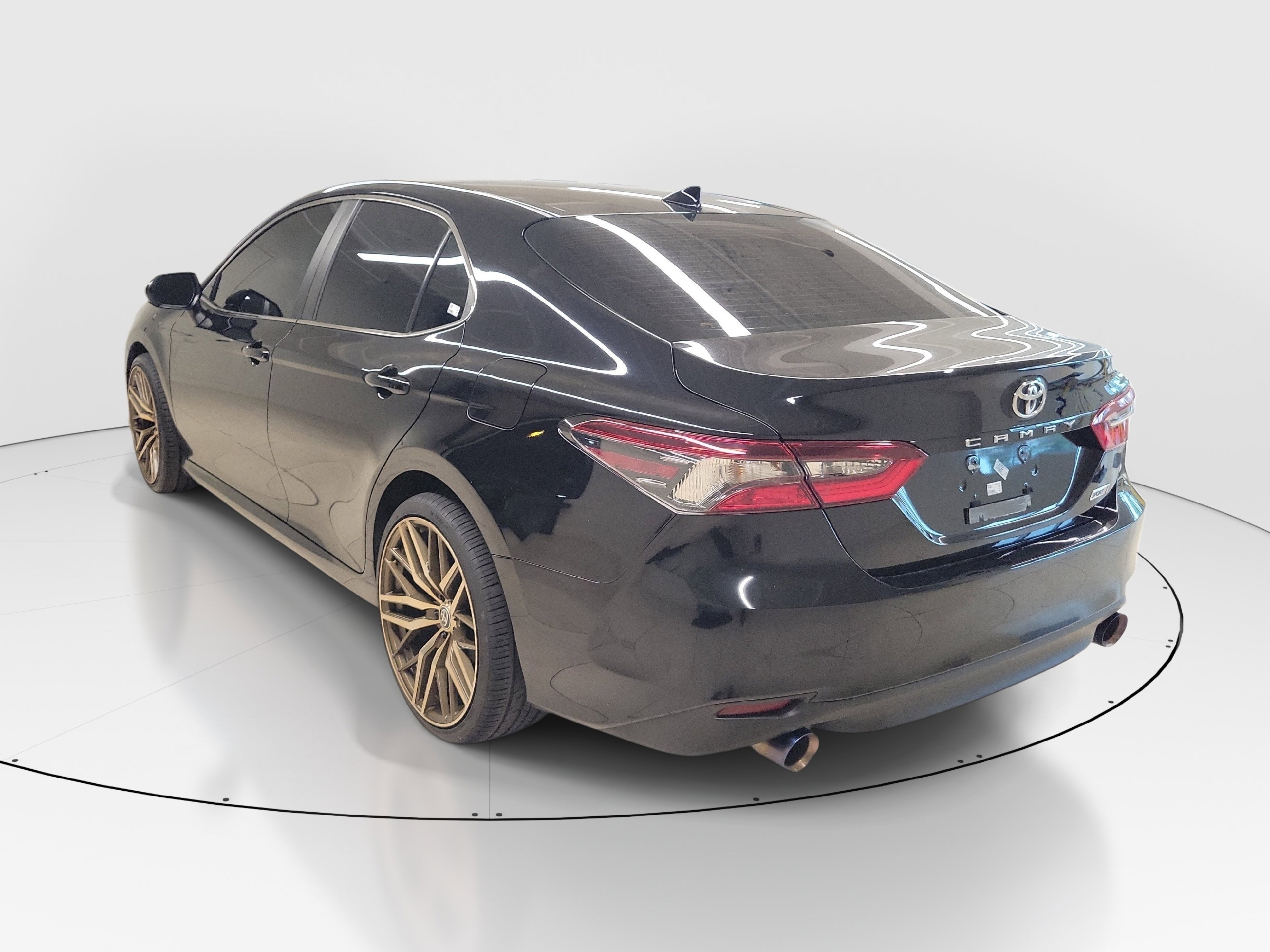Used 2024 Midnight Black Metallic Toyota LE image 4