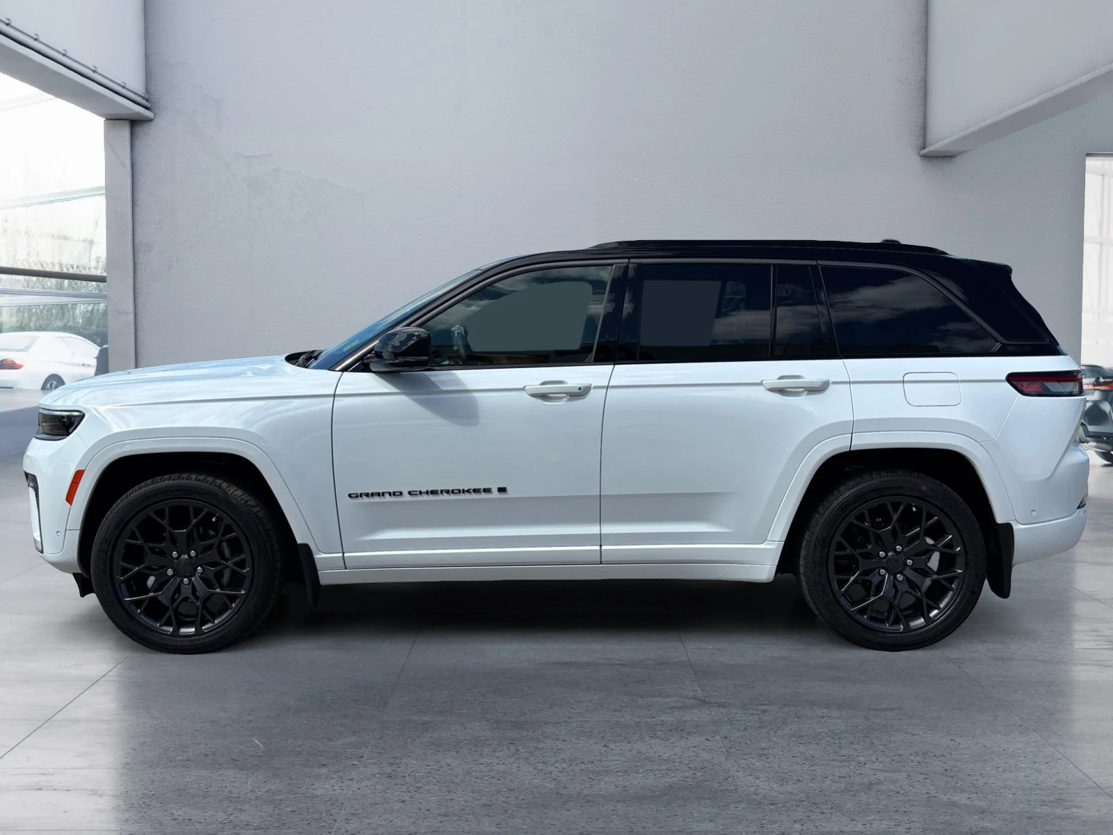 New 2026 Bright White Jeep Summit image 2
