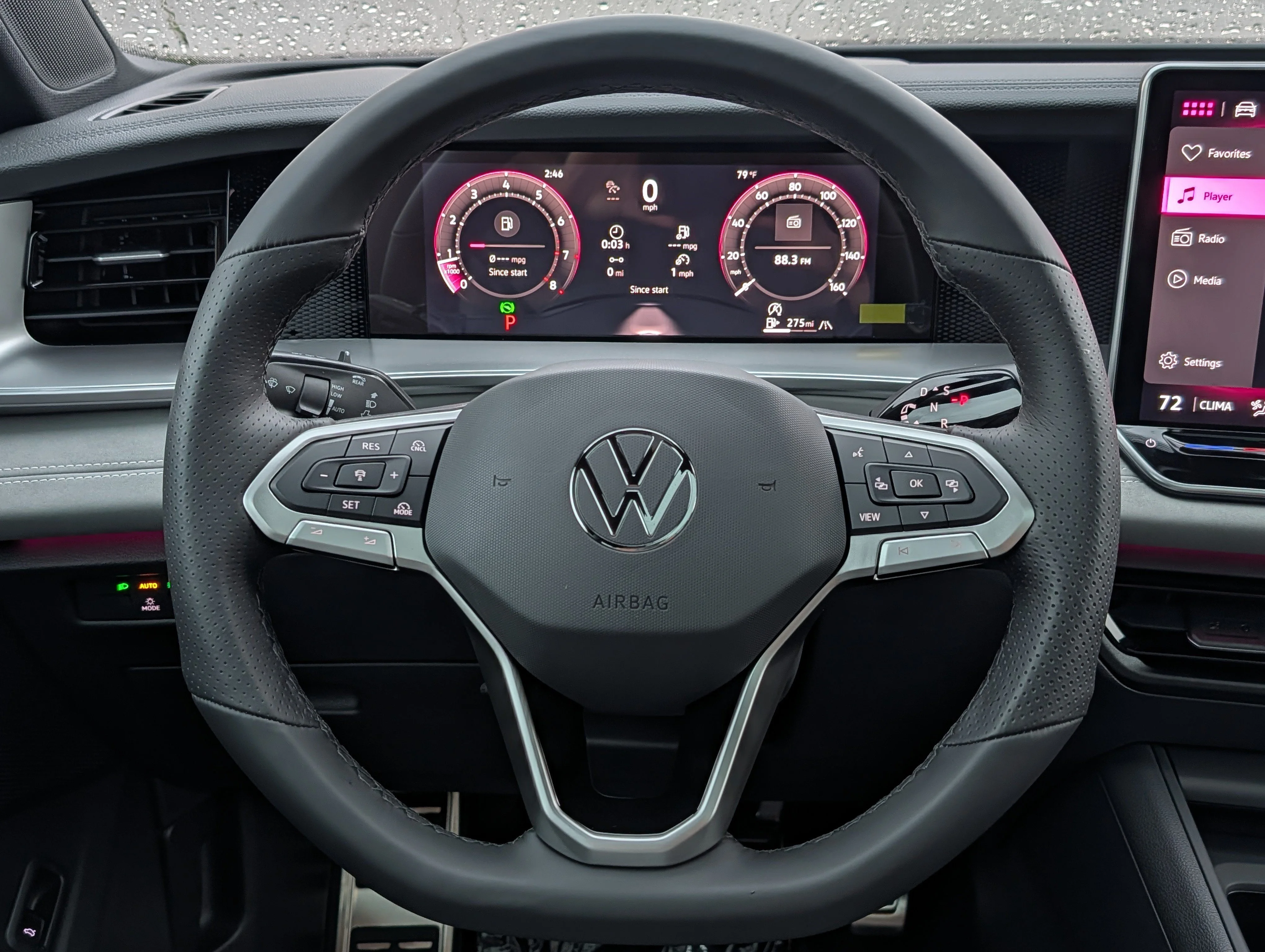 New 2026 Platinum Gray Metallic Volkswagen SE R-Line Black image 6