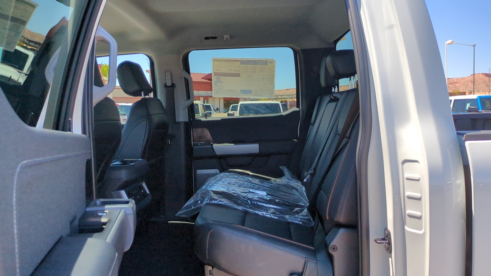 New 2026 Star White Metallic Tri-Coat Ford LARIAT image 14