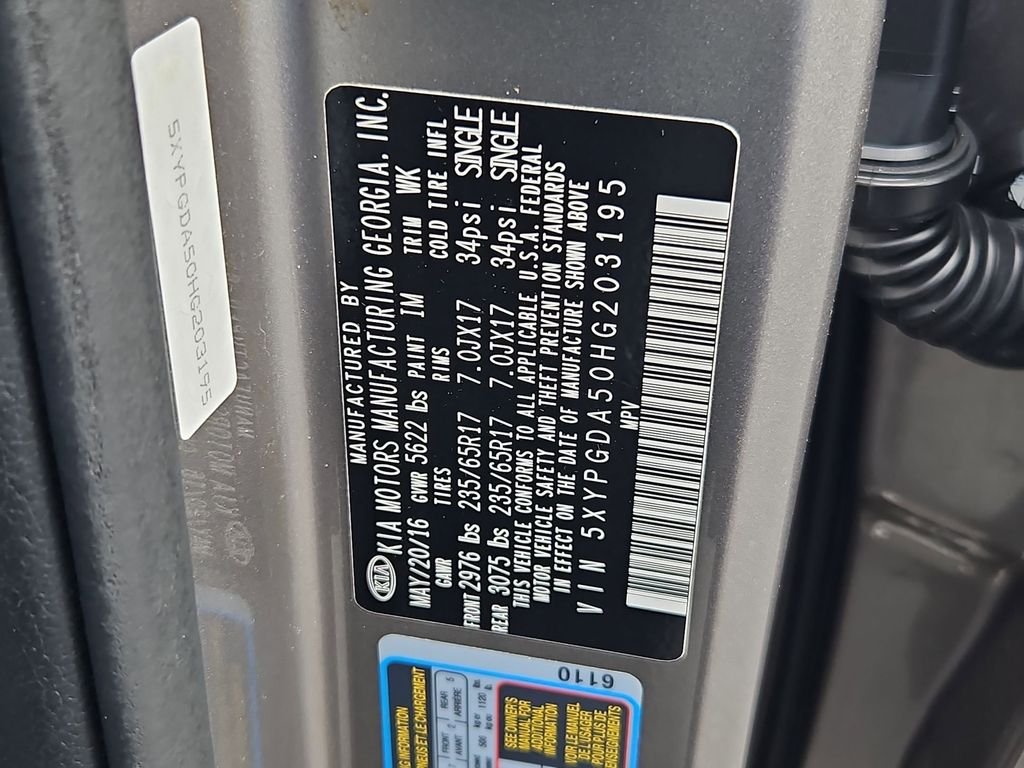 Used 2017 Titanium Silver Kia LX image 32