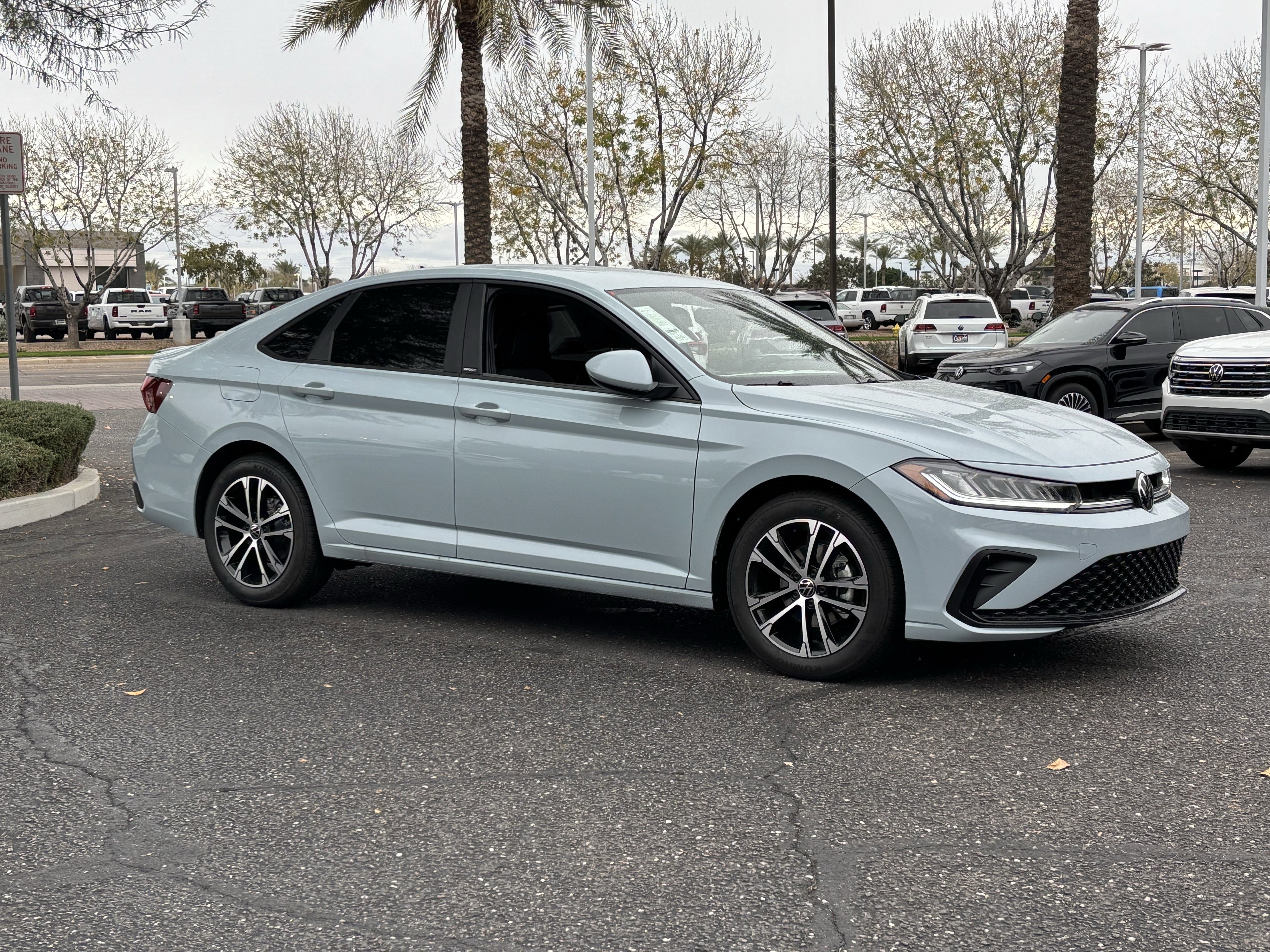New 2026 Monument Gray Volkswagen Sport image 4