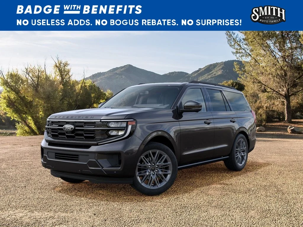 New 2027 Dark Matter Gray Metallic Ford Platinum image 3