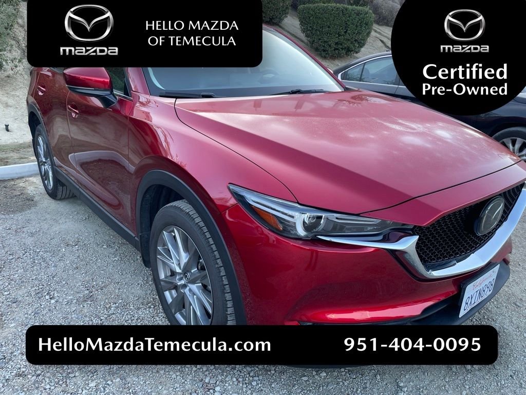 Certified Used 2021 Red Crystal Mazda Grand Touring image 1