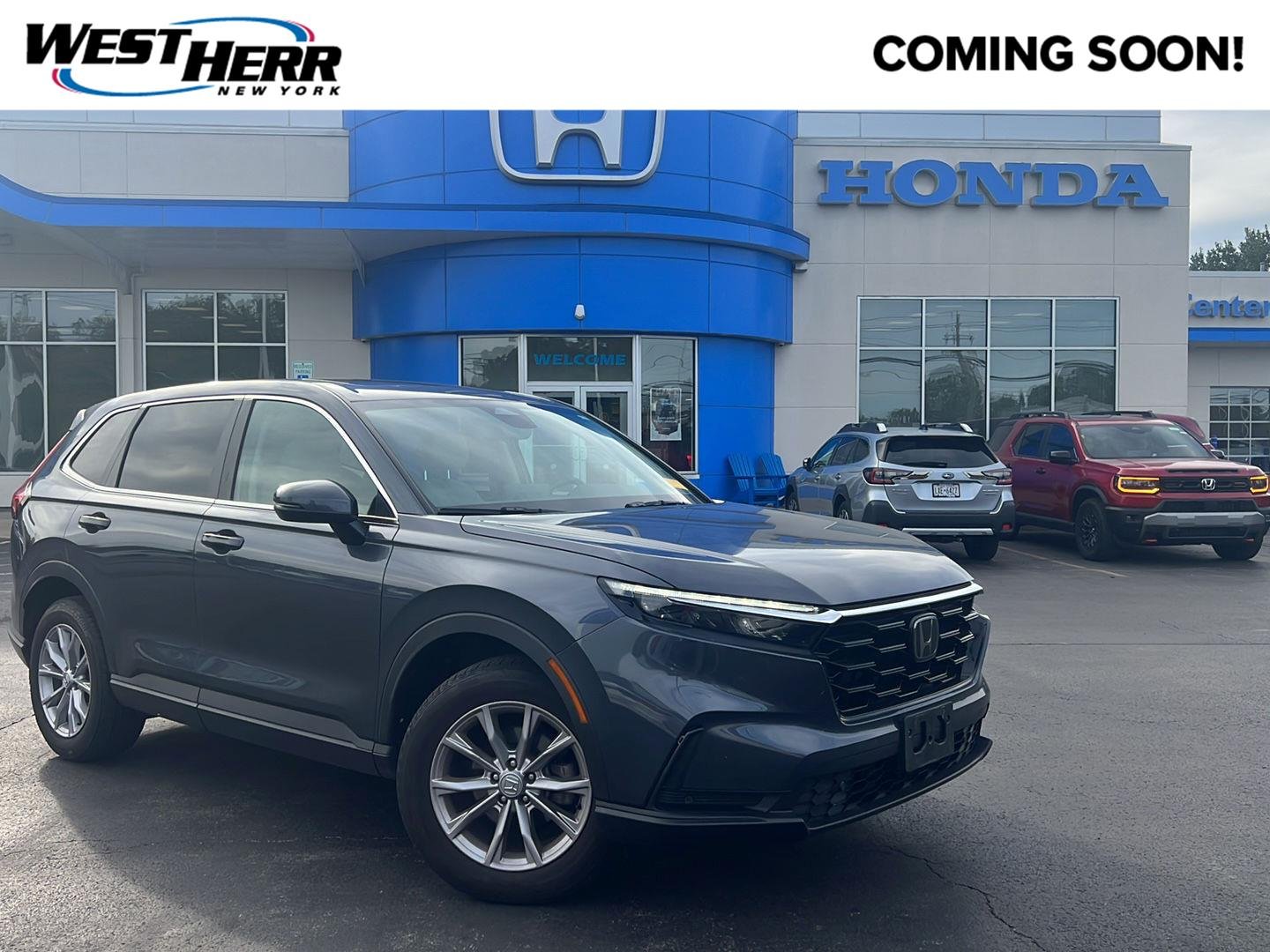 Used 2024 Meteorite Gray Metallic Honda EX-L image 1