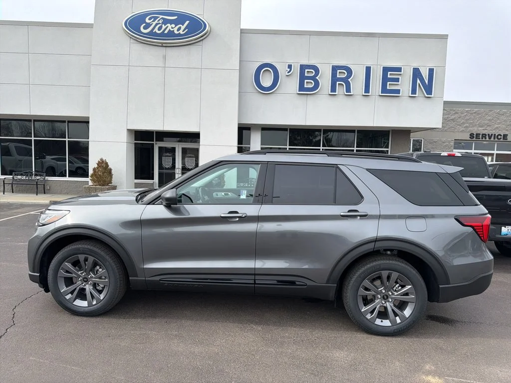 New 2026 Carbonized Gray Metallic Ford Active image 2