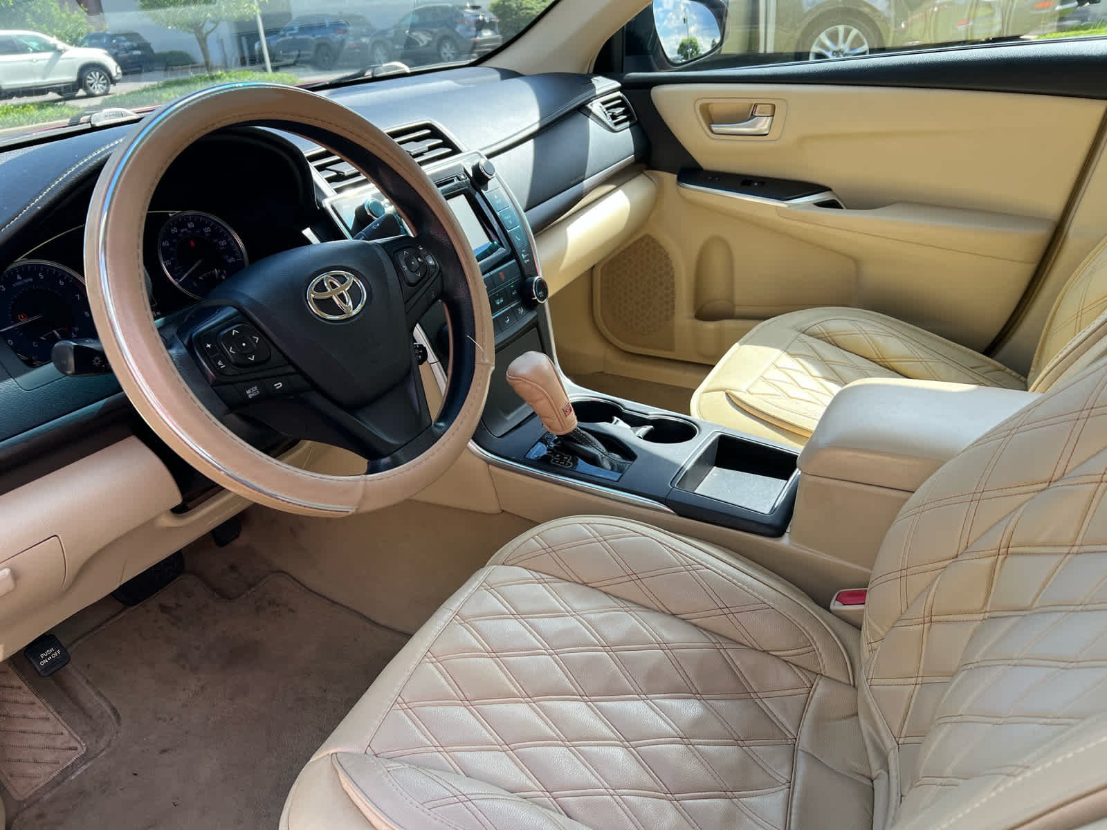 Used 2015 Ruby Flare Pearl Toyota LE image 5