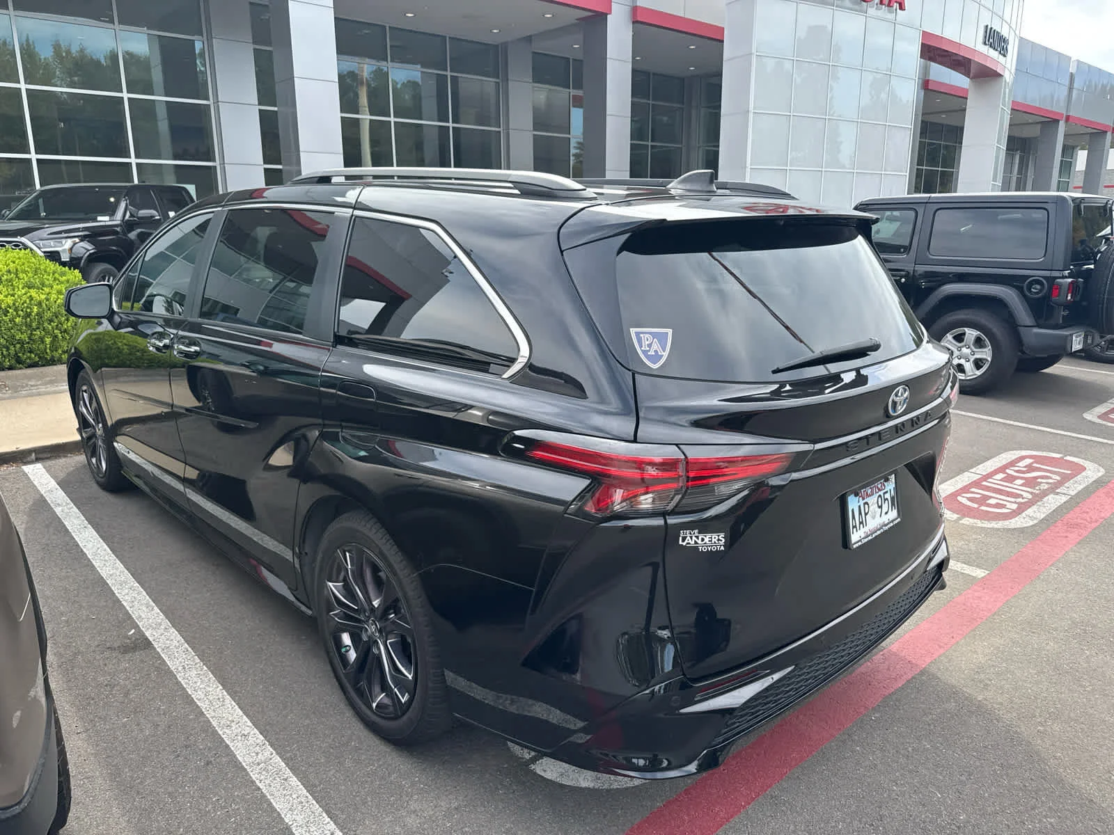 Used 2021 Midnight Black Metallic Toyota XSE image 4