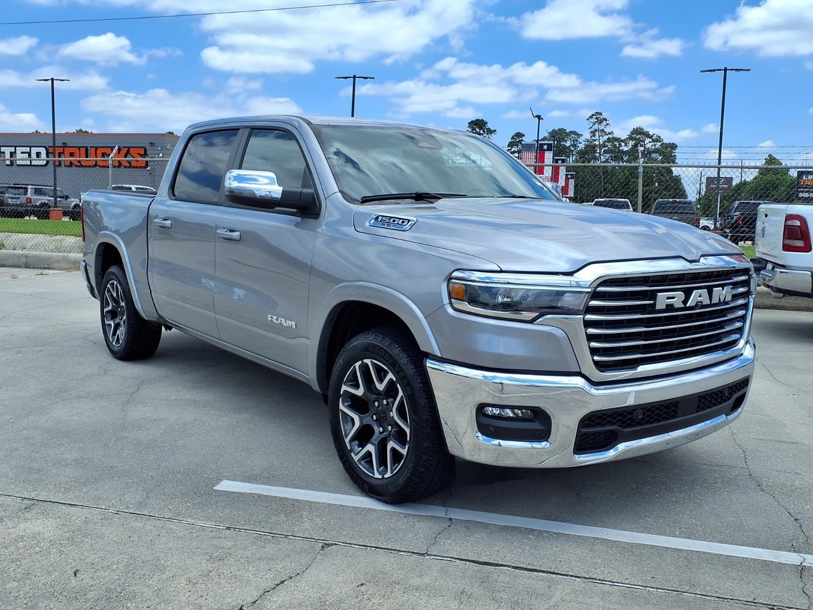 2025 Ram 1500 Laramie Silver at Robbins Nissan