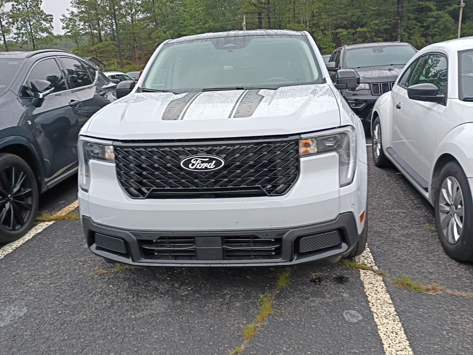 Used 2025 White Ford Lariat image 2