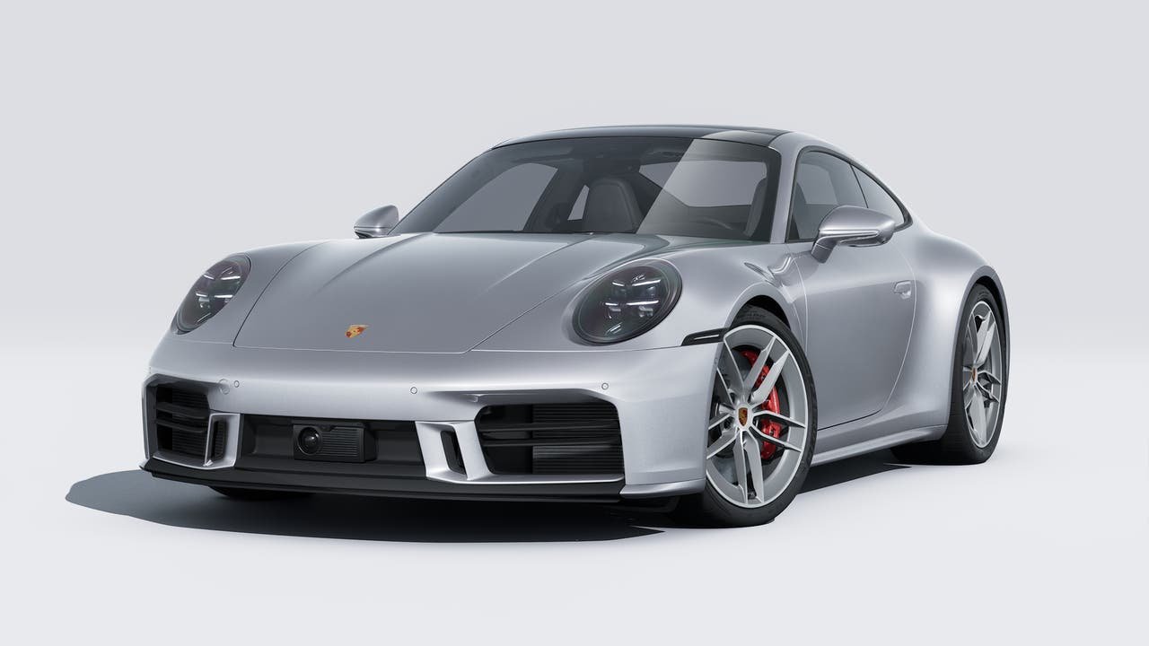 New 2026 GT Silver Metallic Porsche Carrera S image 1