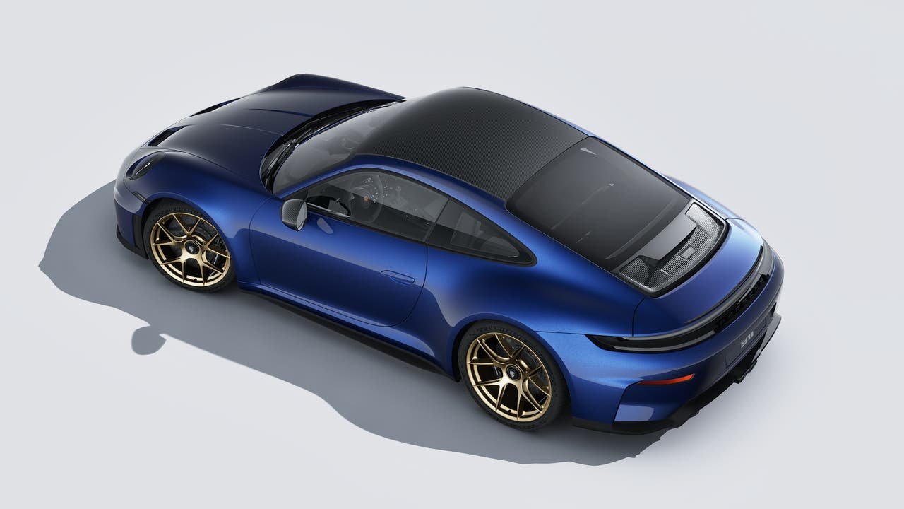 New 2026 GENTIAN BLUE ME Porsche GT3 Coupe w/Touring Package image 4
