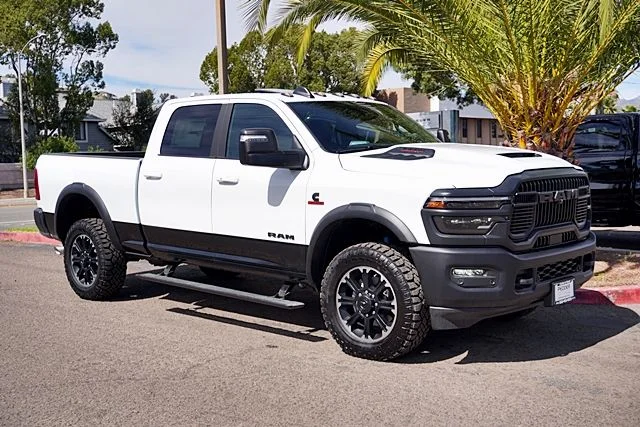 New 2026 Bright White Clear-Coat Exterior Paint RAM Rebel image 6