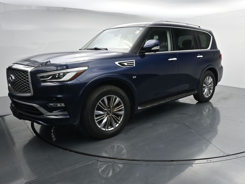 Used 2020 Blue INFINITI LUXE image 4