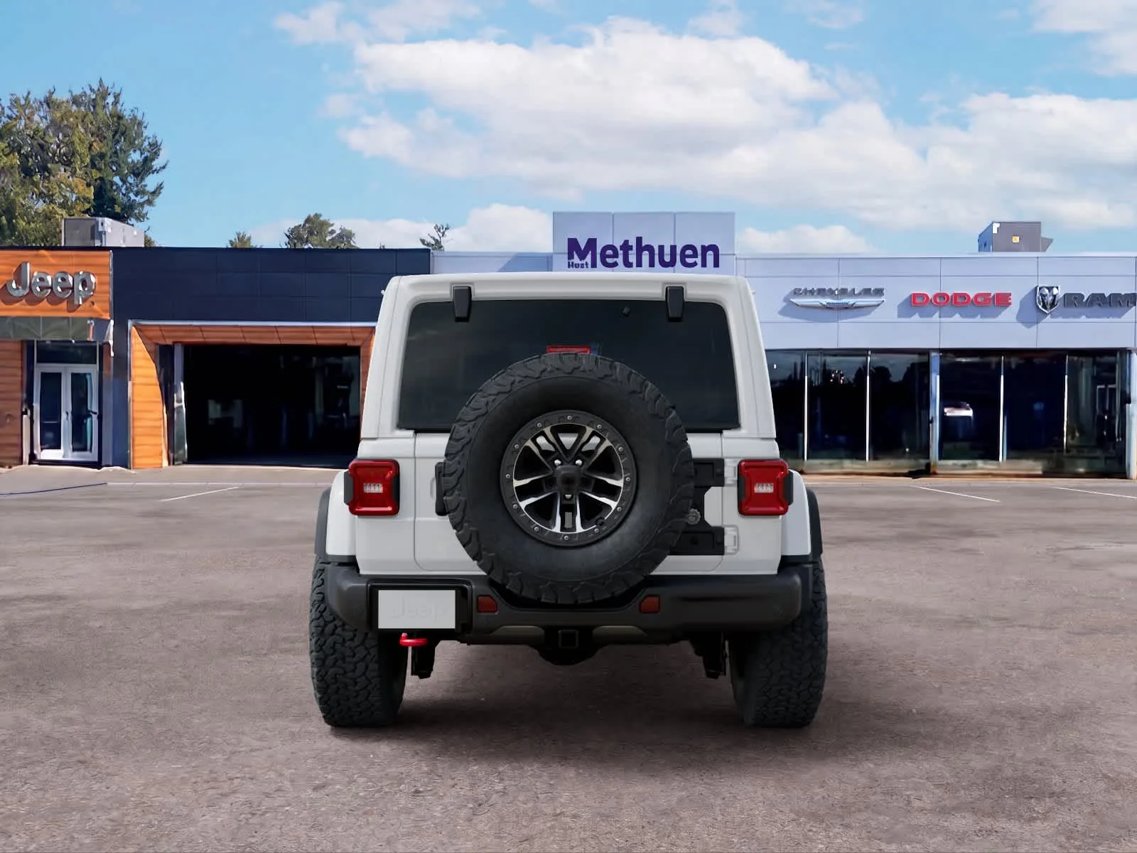New 2027 Bright White Clearcoat Jeep Rubicon X image 7