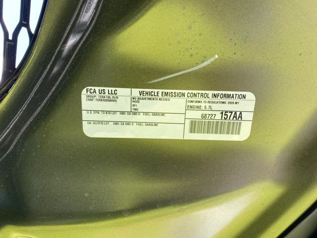 New 2026 Green Machine Exterior Paint Dodge GT Plus HEMI V8 image 25