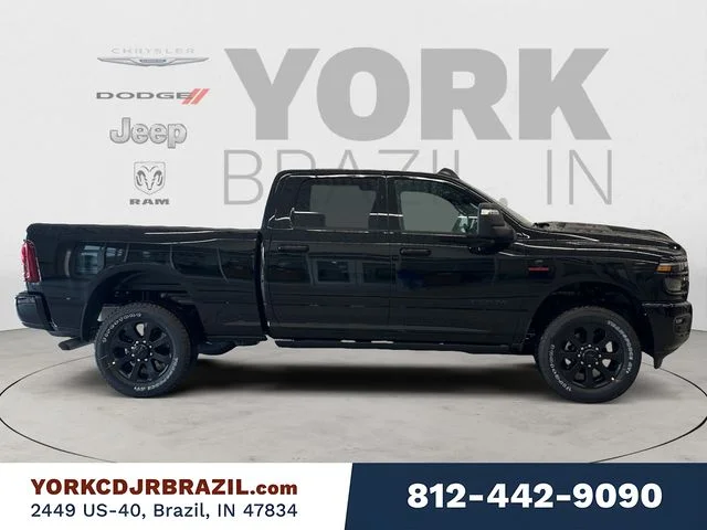 New 2026 Diamond Black Crystal Pearl-Coat Exterior Paint RAM Laramie image 6