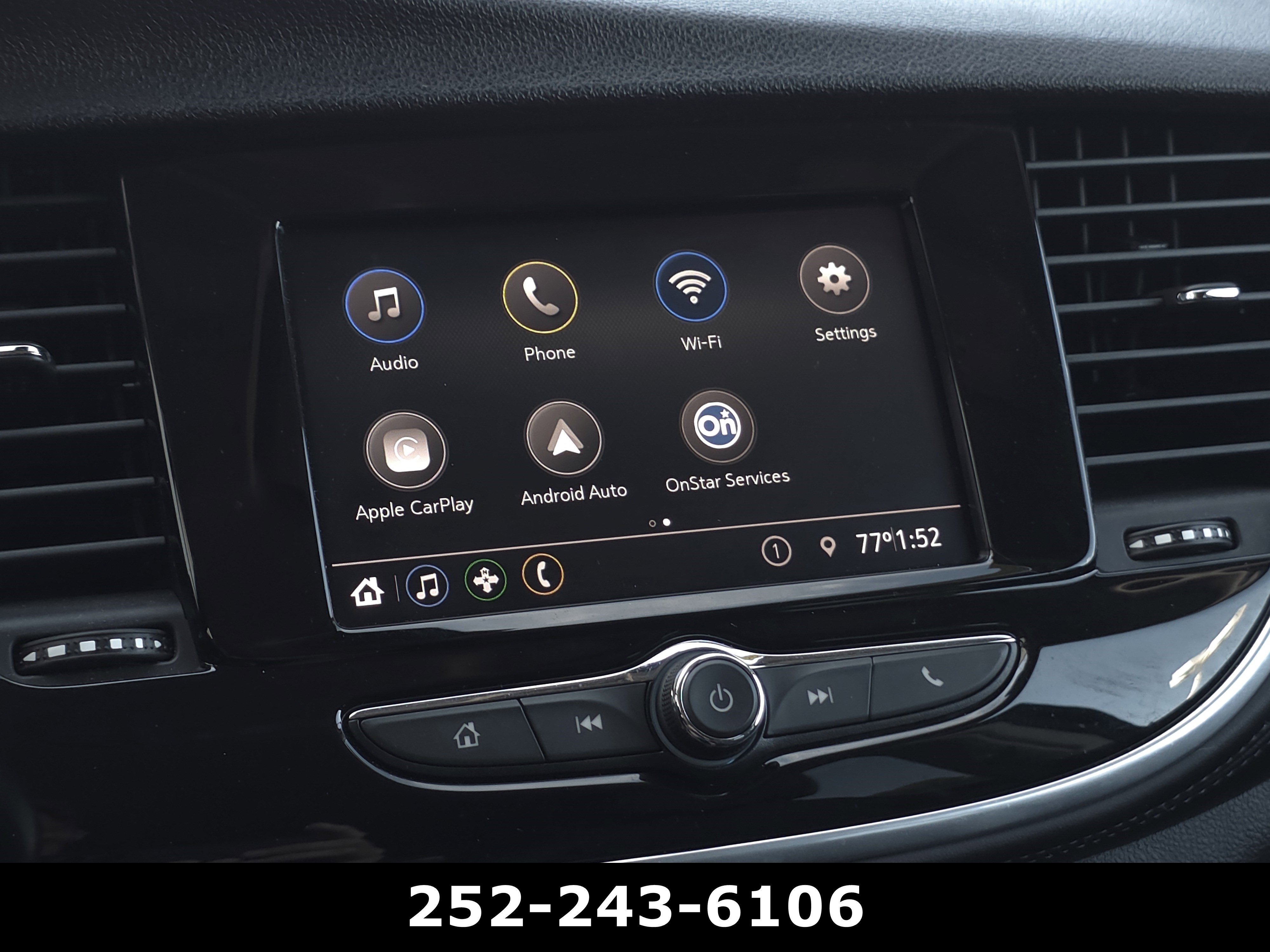 Used 2022 Ebony Twilight Metallic Buick Preferred image 17