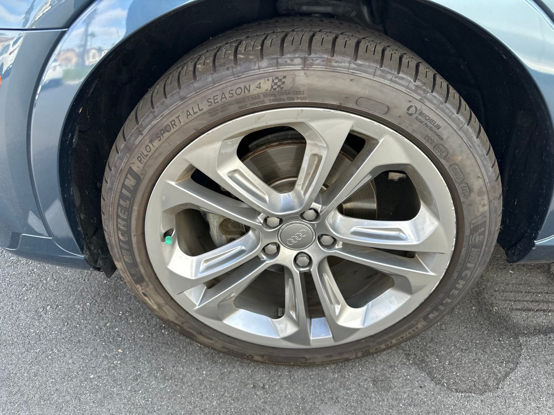 Used 2017 Blue Audi 2.0T Premium Plus image 3