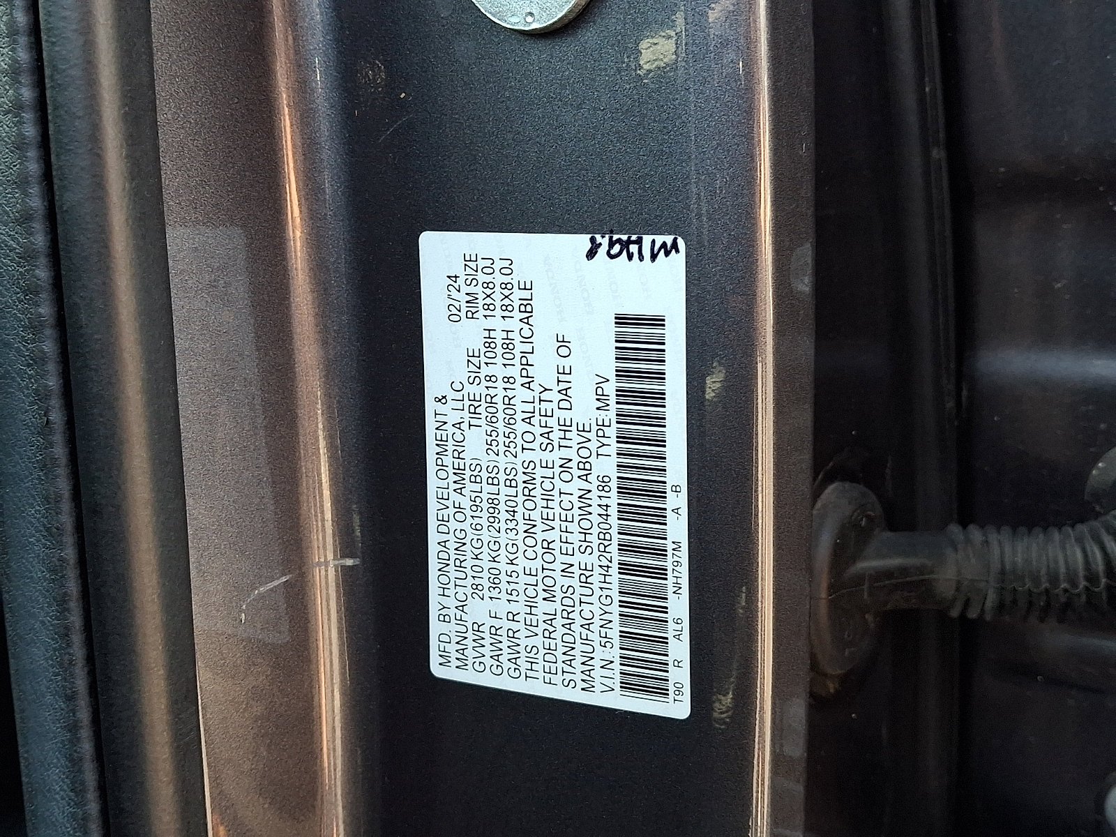 2024 Honda Pilot EX-L - Photo 19