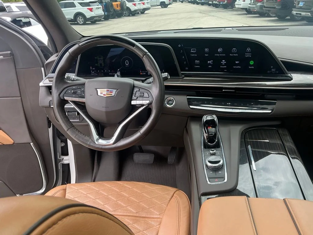 Used 2023 White Cadillac Premium Luxury image 47