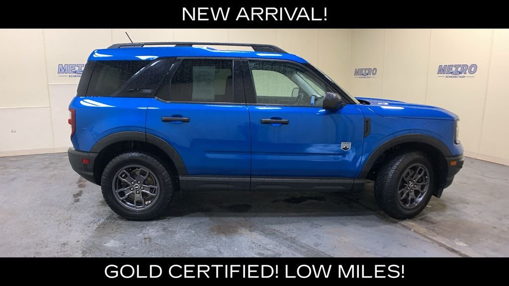 Certified Used 2022 Blue Metallic Ford Big Bend image 2