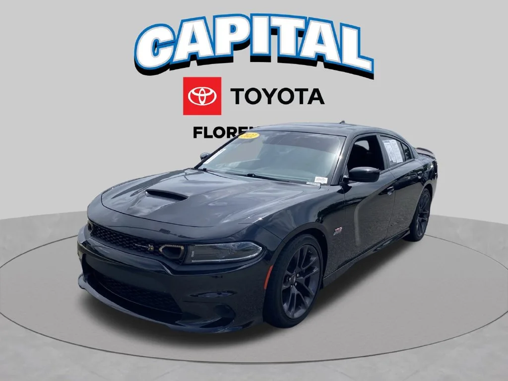 Used 2022 Black Dodge R/T Scat Pack image 2