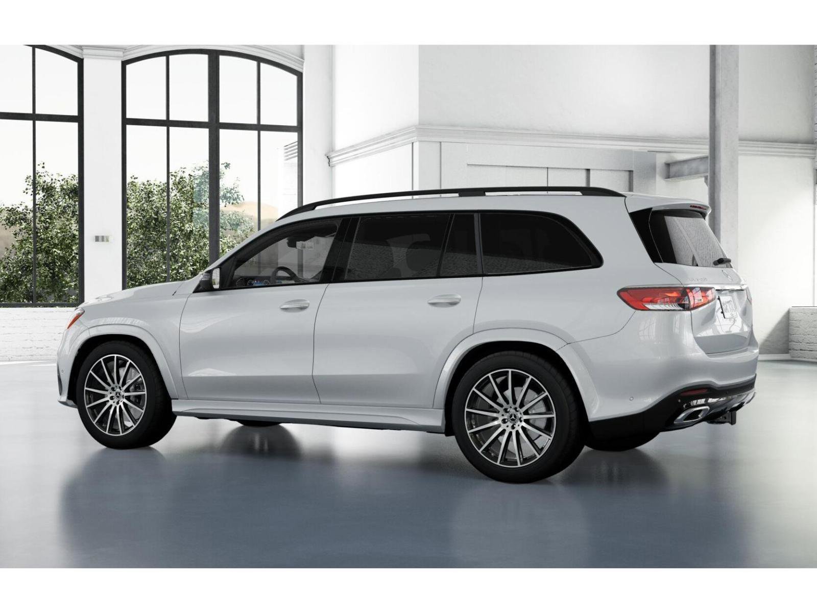 New 2026 MANUFAKTUR Moonlight White Metallic Mercedes-Benz GLS 450 image 74