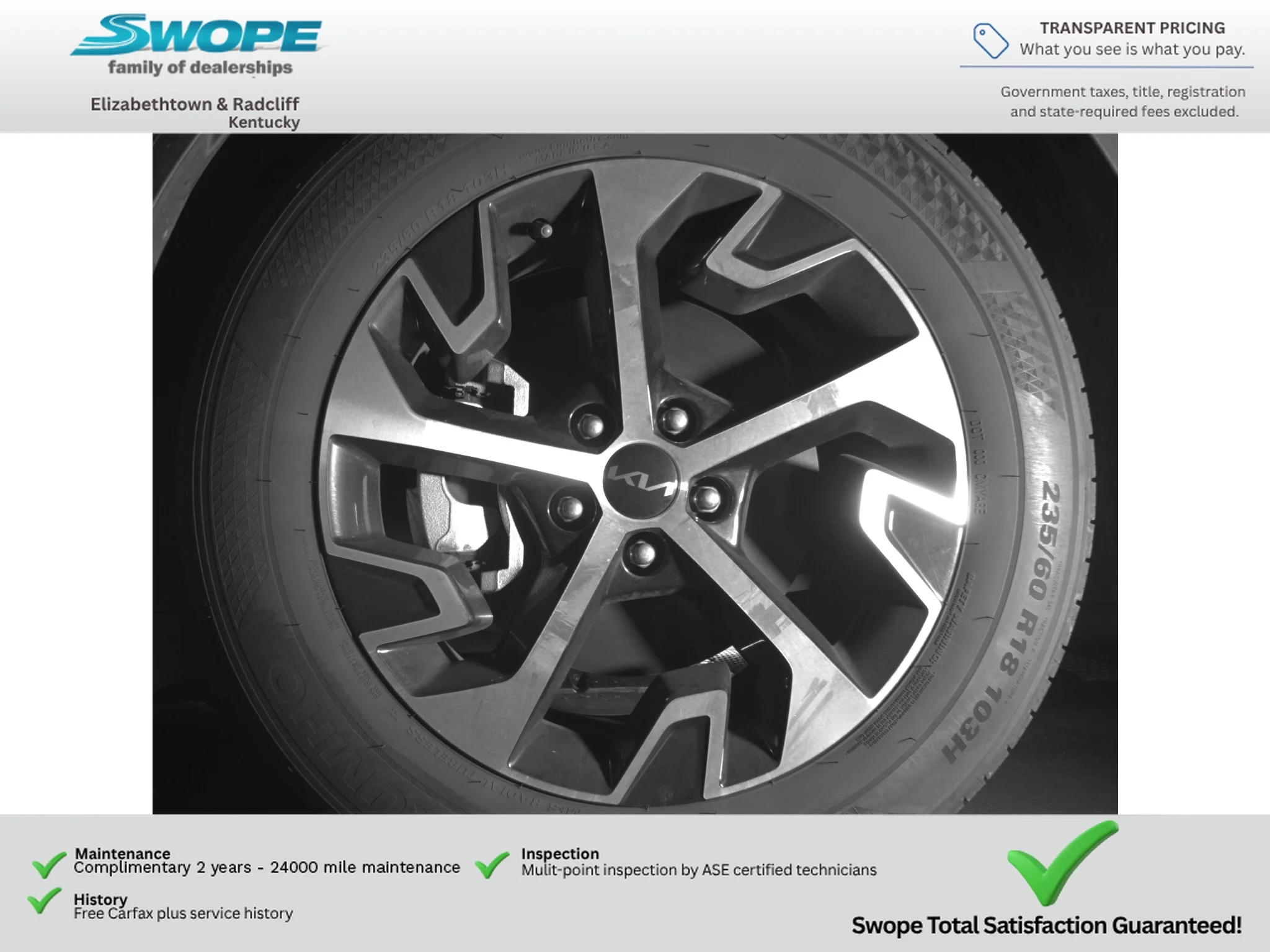 Used 2023 Ebony Black Kia EX image 17